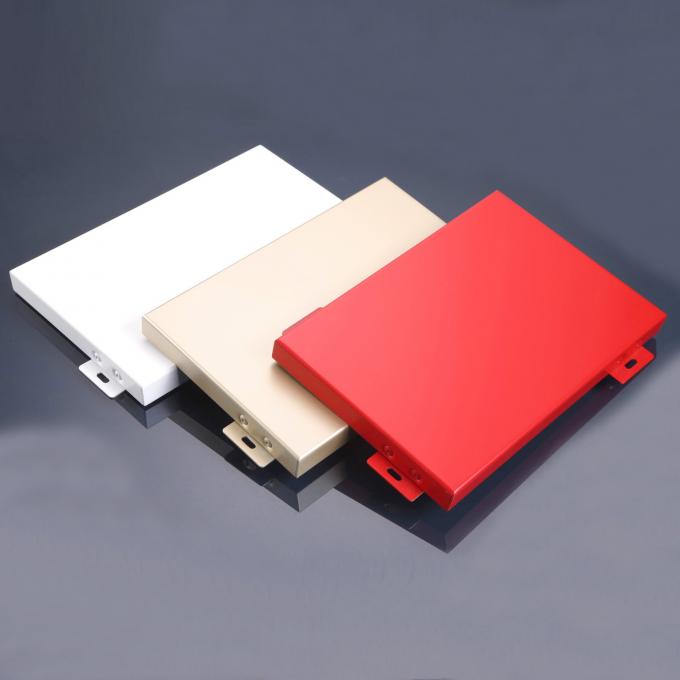 Durable Aluminum Curtain Wall Panels Metallic Color PVDF / Powder Coating