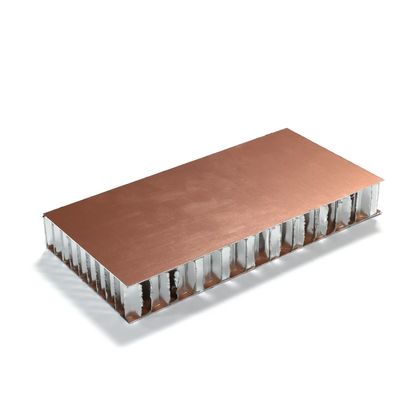 Buy Fire Retardant Aluminium Honeycomb Composite Panel / Aluminum Honeycomb Sandwich Panel online manufacture
