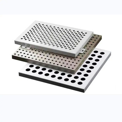 Buy Building Aluminum Wall Cladding Panel Perfortated Exterior Wall Siding Panels online manufacture