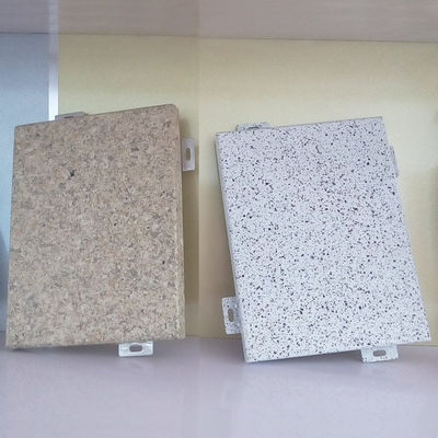 Buy Stone Like Aluminum Wall Panels Acid Resistance For Custom Decoration online manufacture
