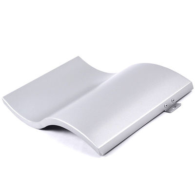 Buy Single / Double Curves Hyperbolic Aluminum Panels For Building Facade Decoration online manufacture