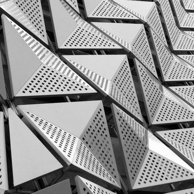 Buy 3D Perforated Aluminum Sheet Plate Panel Fabricated And Customized To Wall Decoration online manufacture