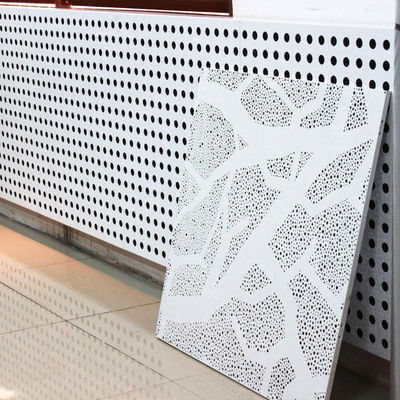 Buy Fireproof Perforated Aluminum Panels , Aluminium Decorative Panels For Building Wall Cladding online manufacture