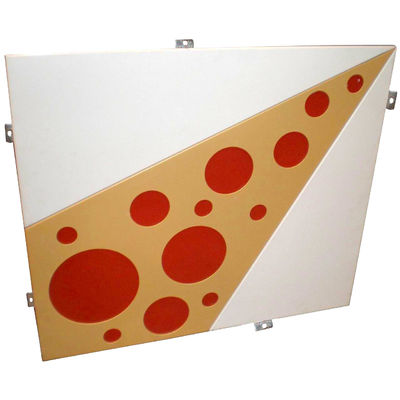 Buy Anodized / Powder Coated Customized Aluminum Panel Multiple Colors For Building Decoration online manufacture