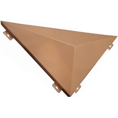 Buy Triangle Shape 3D Surface Aluminum Sheets Customized For Building Decoration online manufacture
