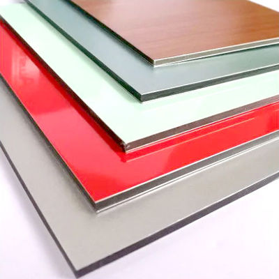 Buy PVDF Coated Aluminum Composite Panels Impact Resistant 5 Years Warranty online manufacture