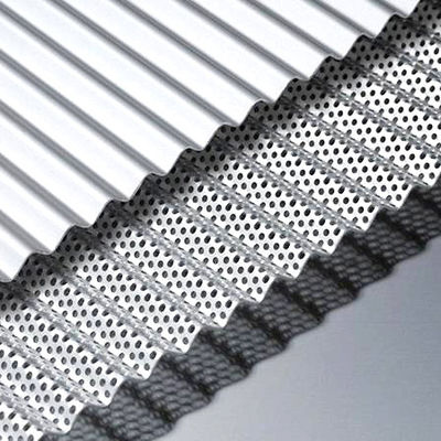 Buy Good Flatness Aluminium Corrugated Panel Lightweight High Strength online manufacture