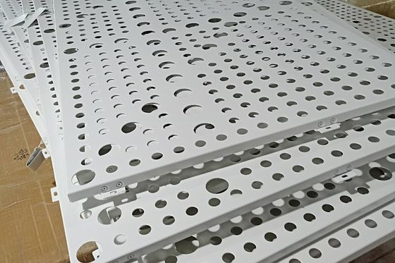 Buy Perforated Decorative Aluminum Wall Panels For Windows Cladding facade Curtain Wall online manufacture