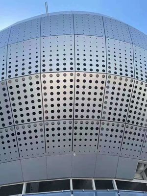 Buy A1100 A3003 A5052 Customized Aluminum Panel Decorative Aluminum Perforated Panels online manufacture