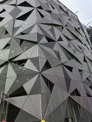 Buy High Strength Punched Aluminum Sheets Weather Resistant ISO9001 approved online manufacture