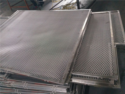 Buy All Size Aluminum Expanded Metal Grid Mesh Panel Sheet online manufacture