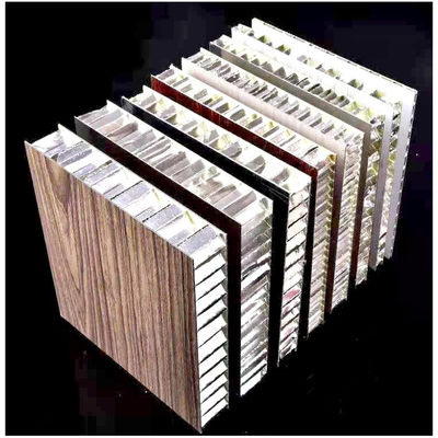 Buy HPL Sandwich Composite Material Aluminium Honeycomb Panel With Imitated Wood Colors 5-50mm Thickness online manufacture