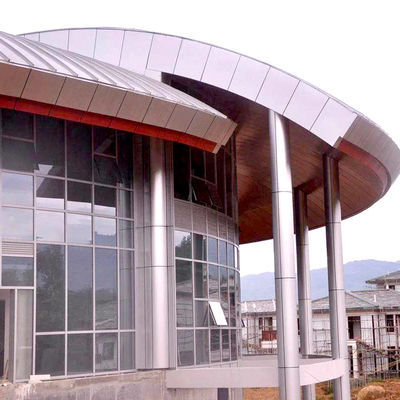 Buy 2.5mm Or 3mm Customized Aluminum Cladding Panels For Making Building Eaves Or Canopy online manufacture