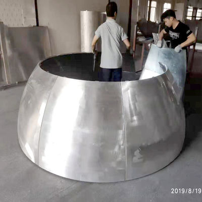 Buy PVDF Coated Hyperbolic Aluminum Cladding Panels For Building Decoration online manufacture