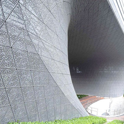 Buy Perforated Metal Aluminum Cladding Panels For Building Facade Or Screen Decoration online manufacture