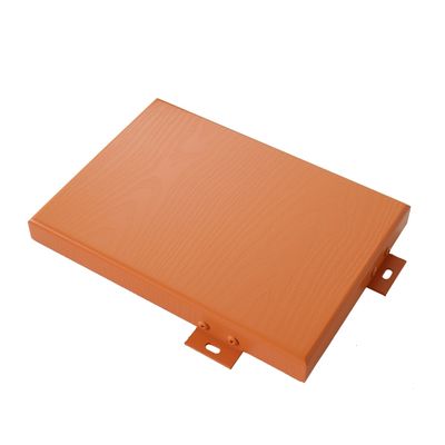 Buy Weatherproof Aluminum Cladding Panels With Artificial Wooden Color For Building Decoration online manufacture