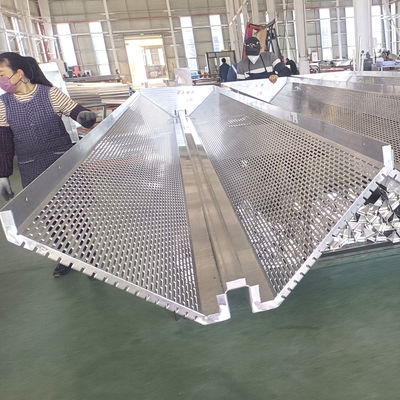 Buy A1100 A3003 A5052 Aluminium Cladding Panels With Laser Cut Perforations Or Decorative Patterns For Building Decoration online manufacture