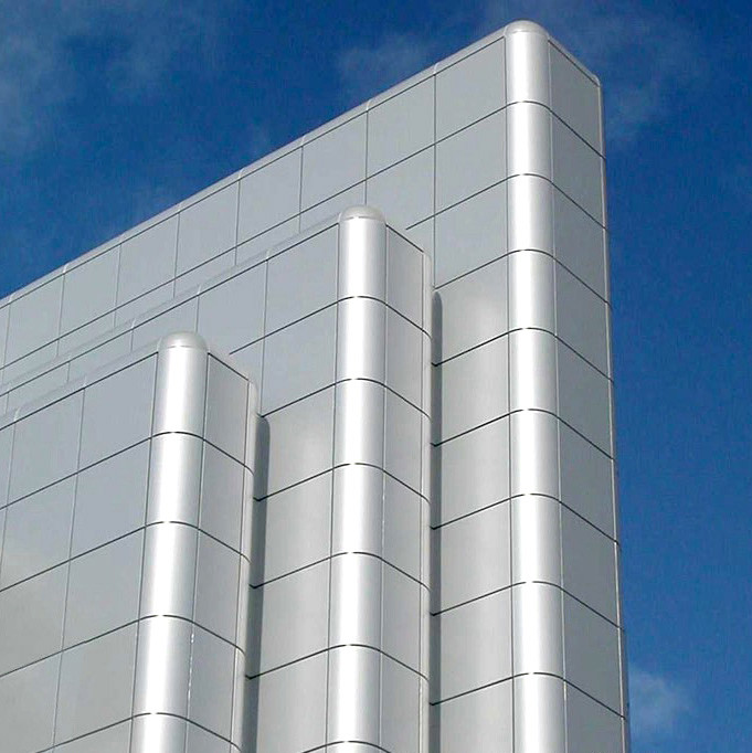 Custom A3003 Pure Aluminum Wall Cladding Panel For Facade Decoration