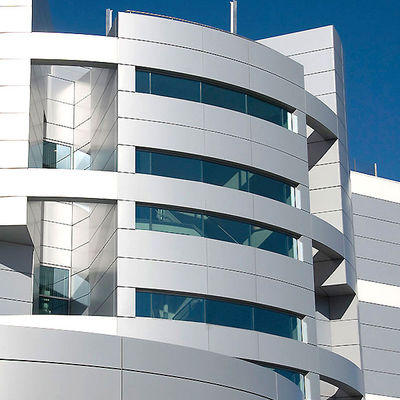 0.5-3.0mm Customized Aluminum Panel For Curtain Wall Cladding / Ceiling Decoraiton
