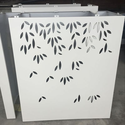Perforated Aluminum Sheet Panels Pattern Custom For Aesthetic Building Decoration