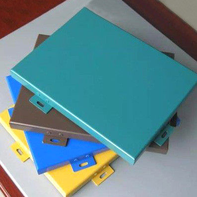 Lightweight Fireproof Aluminum Metal Curtain Wall Panel Customized