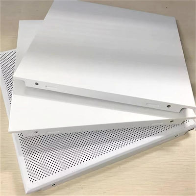 300x300mm 600x1200mm Aluminum Ceiling Panel Powder Coating Anti Corrosion
