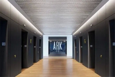 Office Building Aluminum Veneer Curtain Wall High Strength And Lightweight