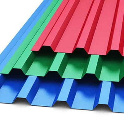 Customized Corrugated Aluminum Panels For Roofing / Wall Cladding / Decoratrion