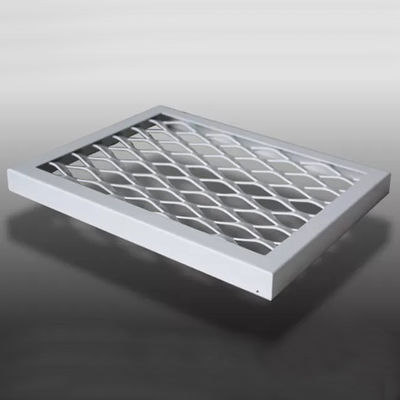 Lightweight Expanded Aluminum Panels Fireproof Facade Cladding Easy Install