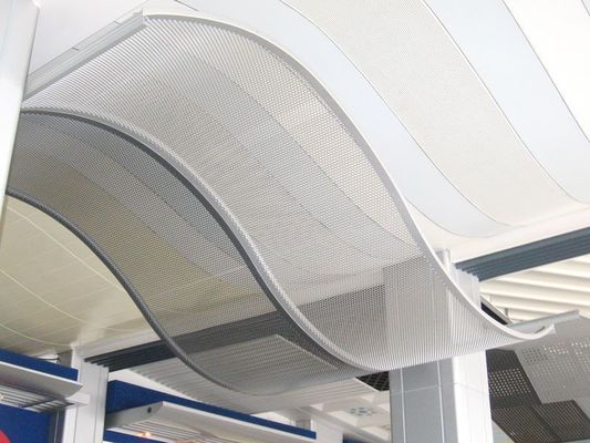 Factory Price Aluminum Hyperbolic Solid Panel For Exterior Building Facade Curtain Wall