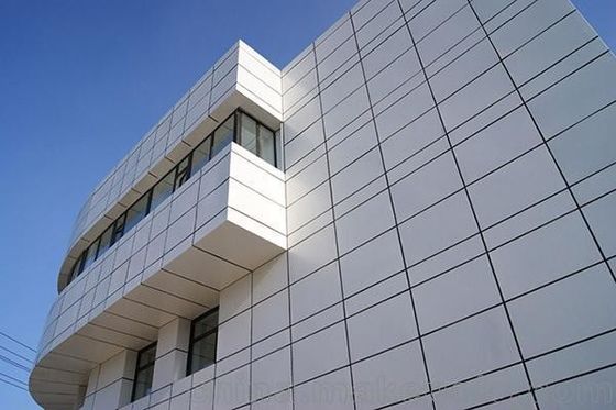 Metal Curtain Wall Laser Cut Aluminium Veneer Panel Building Facade