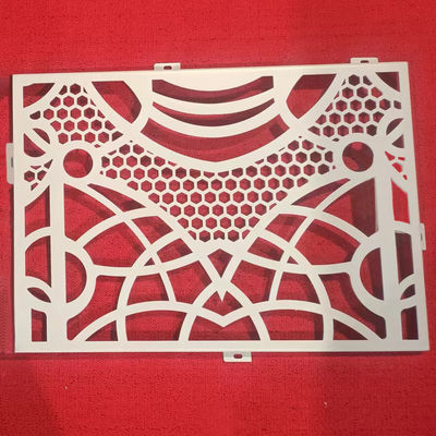 Weather-proof Aluminum Wall Cladding Panel With Custom Patters For Curtain Wall Cladding And Decoration