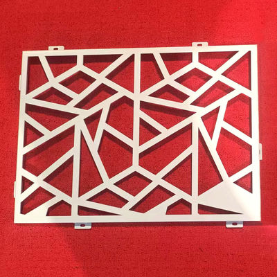 Perforated Aluminum Wall Cladding Panel With Laser Cut Patters For Curtain Wall Cladding And Decoration