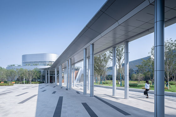 Modern Style Aluminum Alloy Wall Decor Outdoor Aluminium Perforated Plate Curtain Wall Facade Panel