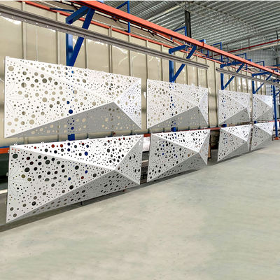 A1100 Or A3003 High Quality Aluminum Sheet With Perforated Patterms For Screen Decoration