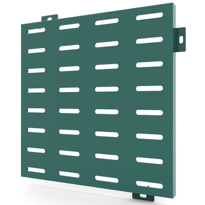 Rustless Perforated Aluminum Cladding Panels For Curtain Wall Or Ceiling Decoration