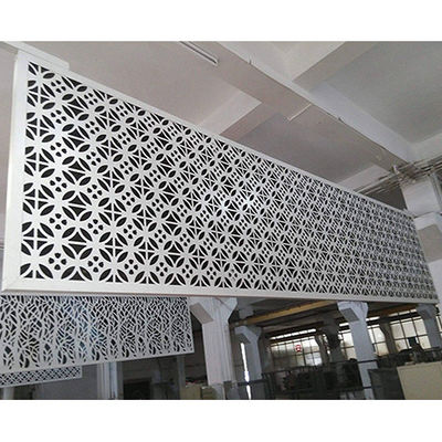 Customizable 2-6mm Perforated Metal Aluminum Sheets For Building Exterior Decoration