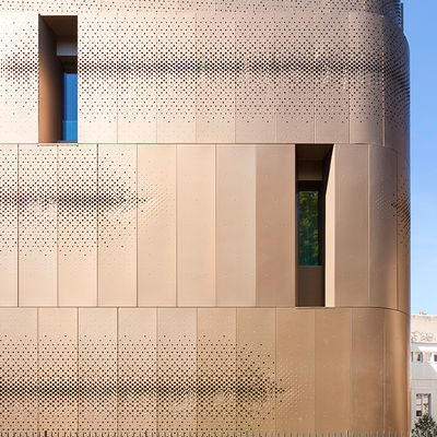 Durable Color Powder Or PVDF Coated Aluminium Panels For Curtain Wall Cladding And Decoration