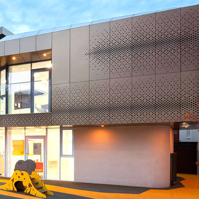 1.5mm To 4.5mm Perforated Metal Aluminum Sheets For Screen Wall Cladding And Decoration